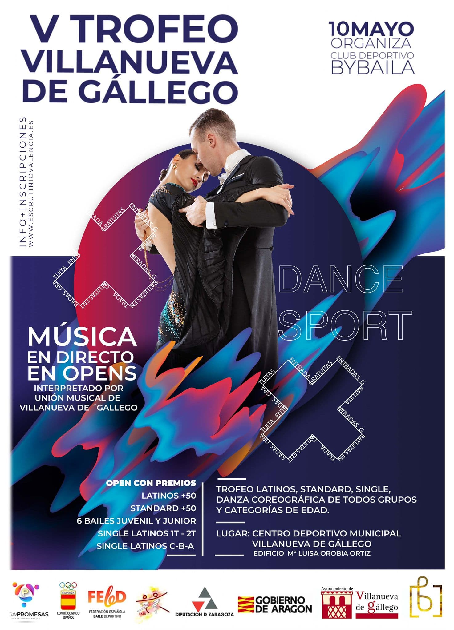 DANZA COREOGRAFICA V TROFEO VILLANUEVA DE GÁLLEGO