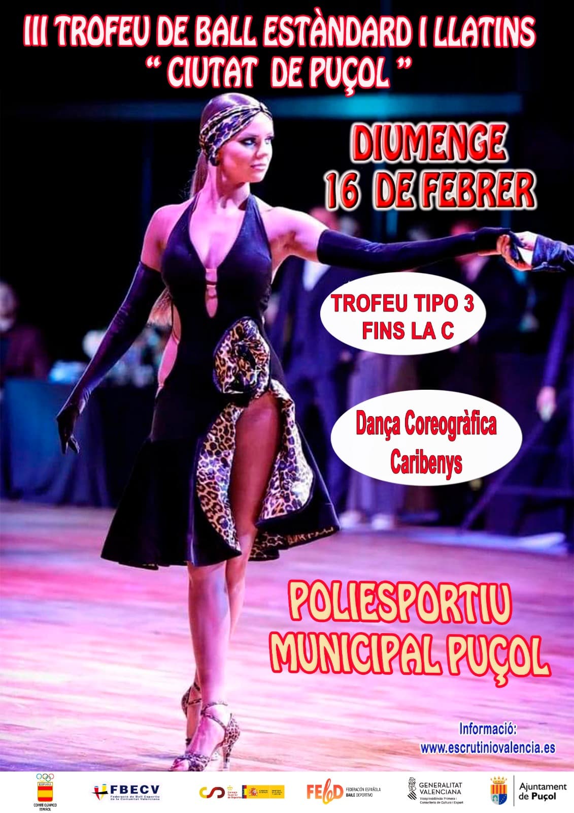 III TROFEU DE BALL ESTANDAR I LLATINS CIUTAT DE PUCOL