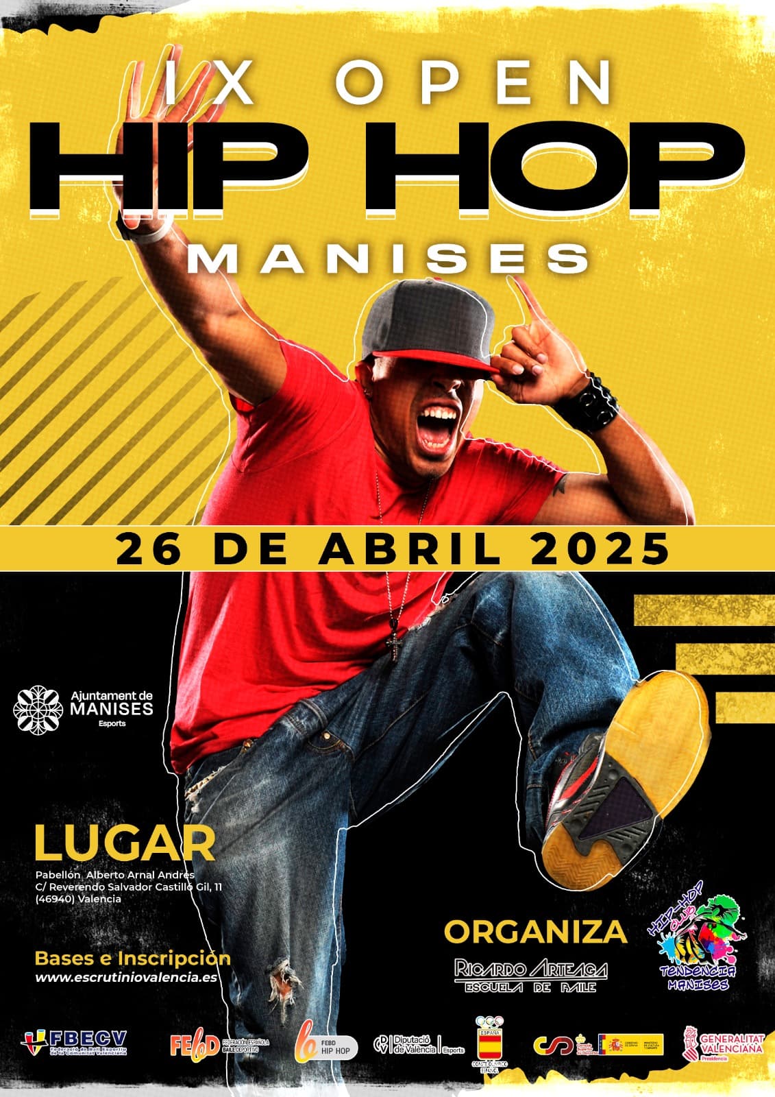 IX OPEN HIP HOP MANISES